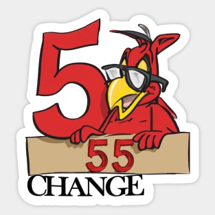 Angel No 555 Sticker